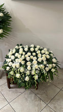 Load image into Gallery viewer, Elegant Roses &amp; Orchid Casket