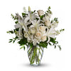 Mixed White Flowers Vase