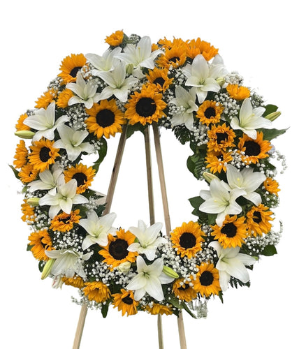 Cheerful Tribute Wreathe