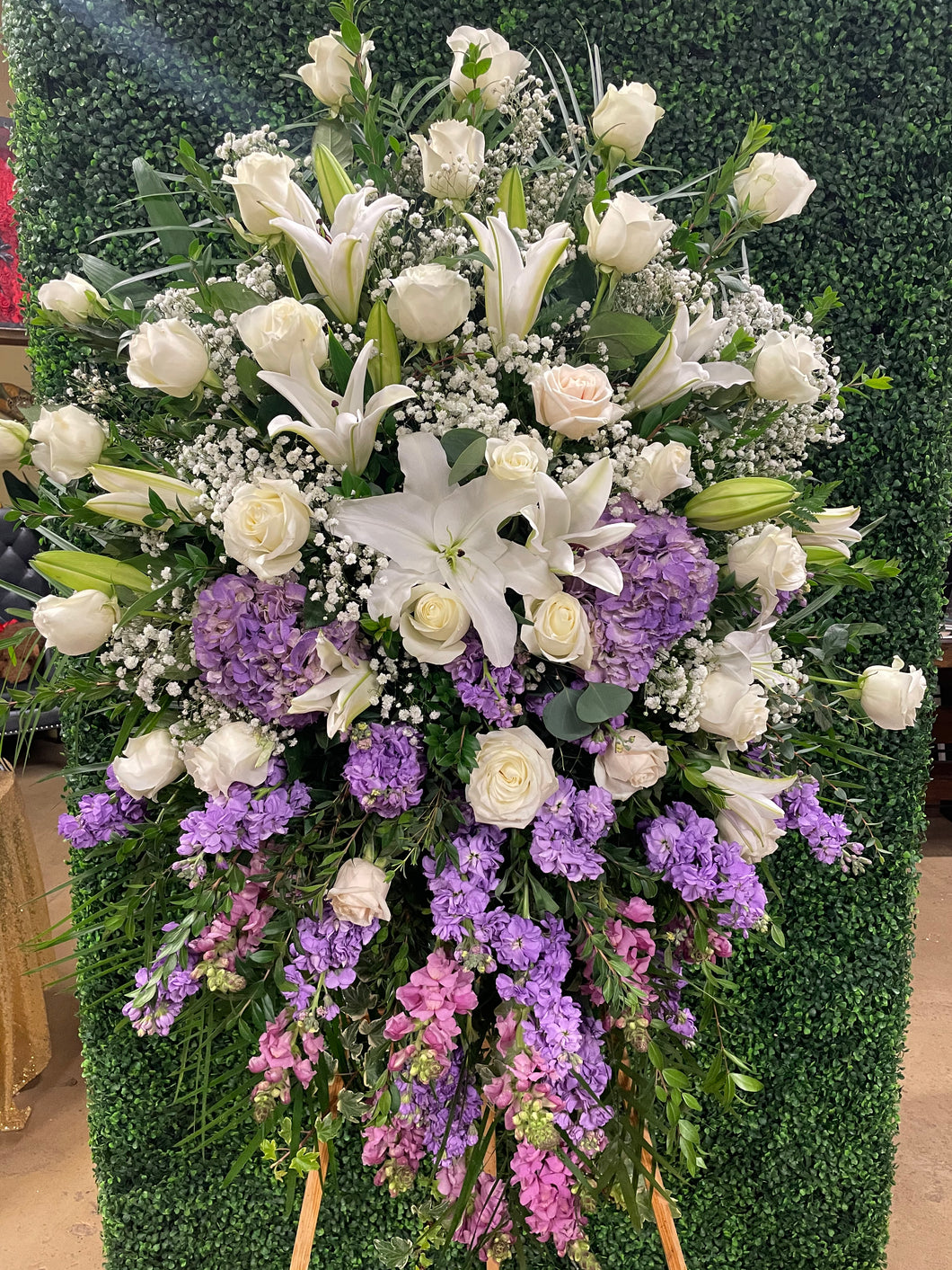 Lasting Love - Funeral Standing Spray