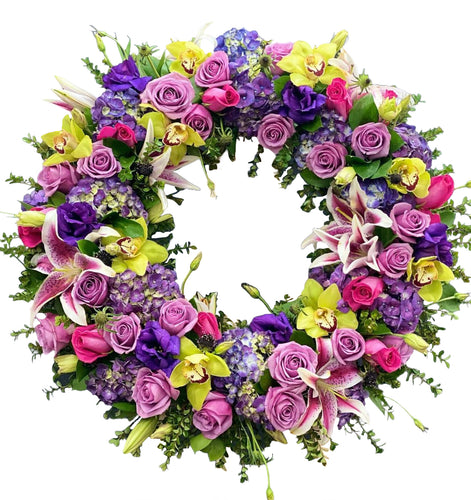 Joyful Life - Funeral Wreath