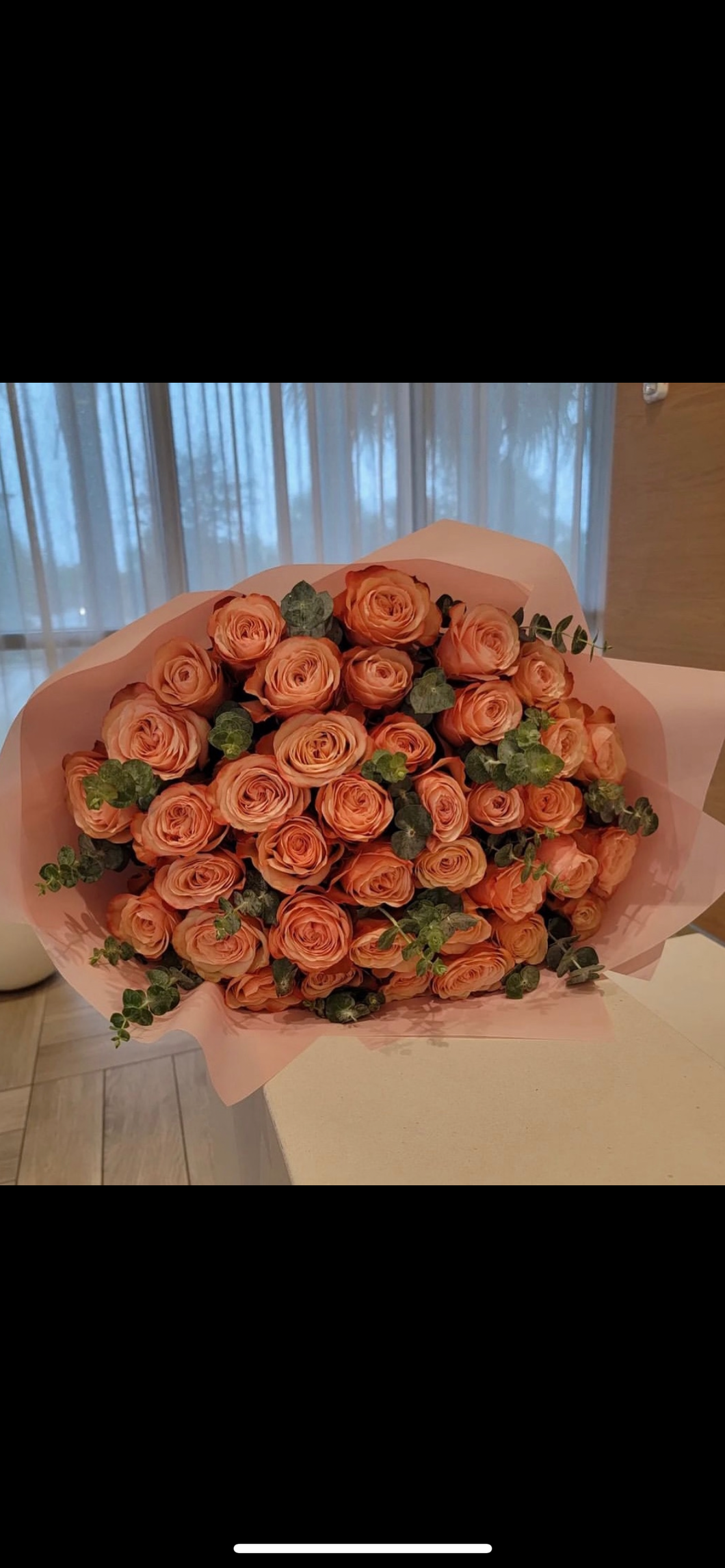 Perfectly Peachy Roses Bouquet